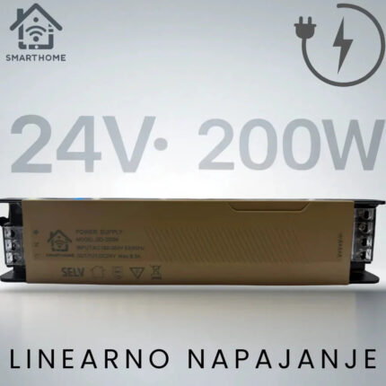 linearno napajanje 24v 200w za led trake smartled