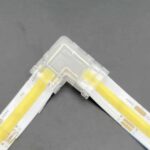 L konektor 90° za COB IC LED trake 3pin 10mm bez lemljenja