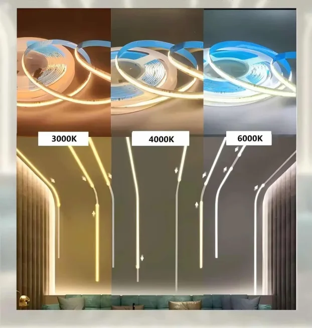 COB IC LED traka 24V (3000K/4000K/6500K) - Image 3