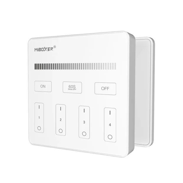 MiBoxer B1 – 4-zonski Touch panel daljinski – MiBoxer daljinski